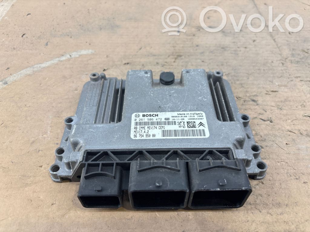 Engine control unit/module   0261S06472,9675495080,9666319180