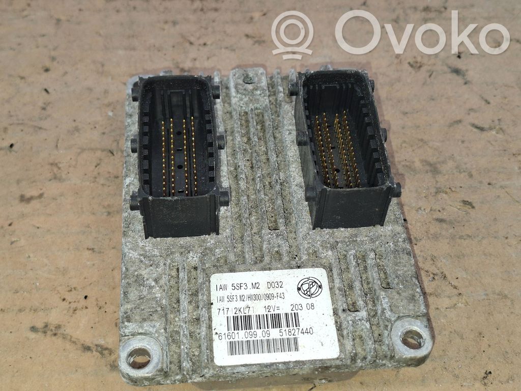 Fiat Punto (188) Sterownik / Moduł ECU 
