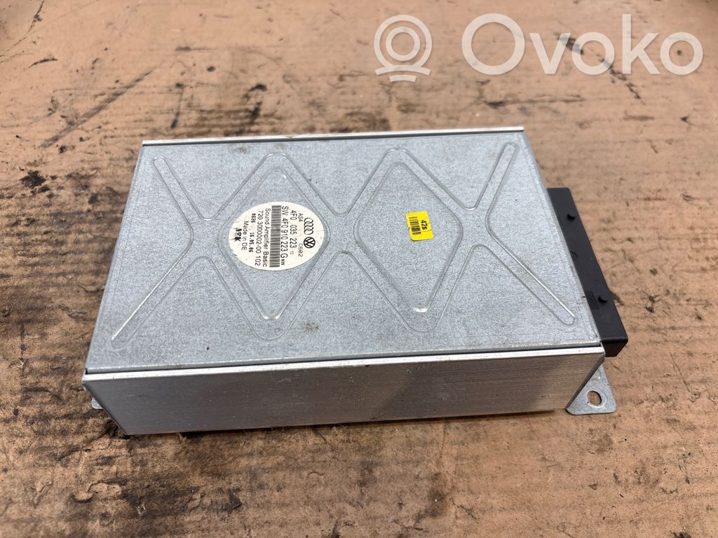 Audi A6 S6 C6 4F Amplificateur de son 