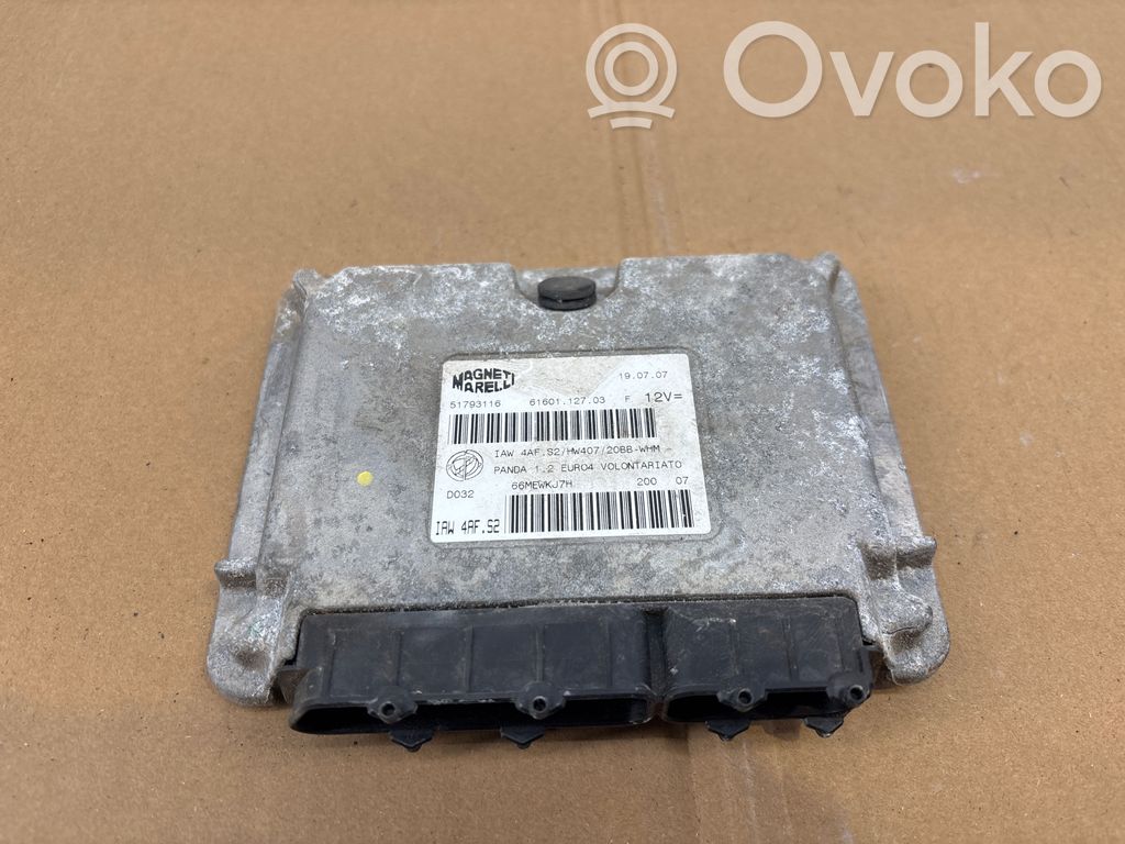 Engine control unit/module   6160112703,51793116,66MEWKL7H