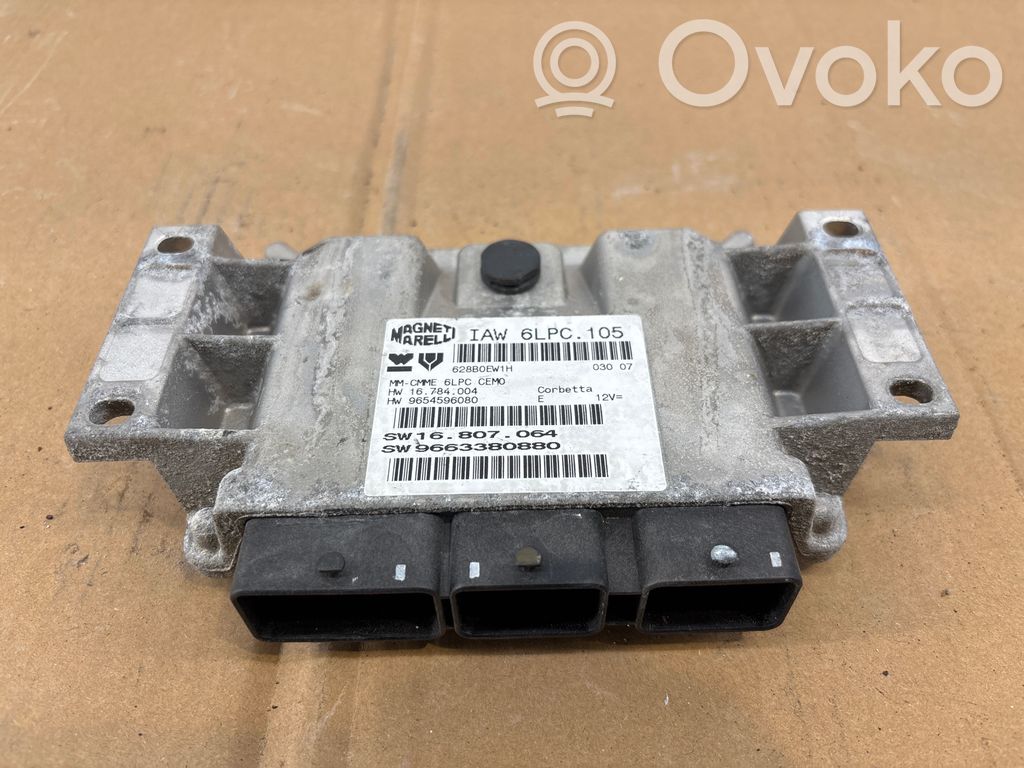 Citroen C3 Unidad de control/módulo del motor 