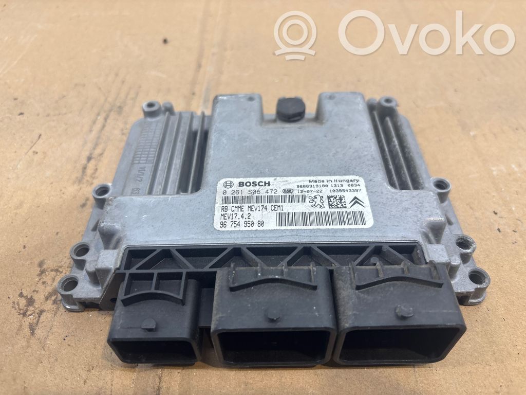 Citroen C4 I Picasso Engine control unit/module 