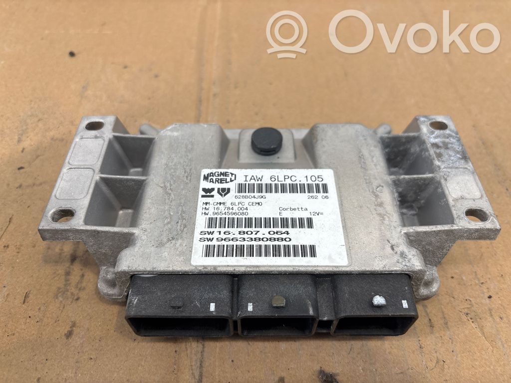 Citroen C3 Unidad de control/módulo del motor 