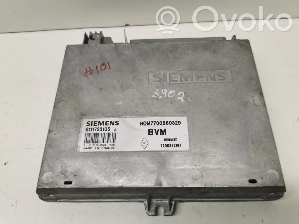 Engine control unit/module   7700872167