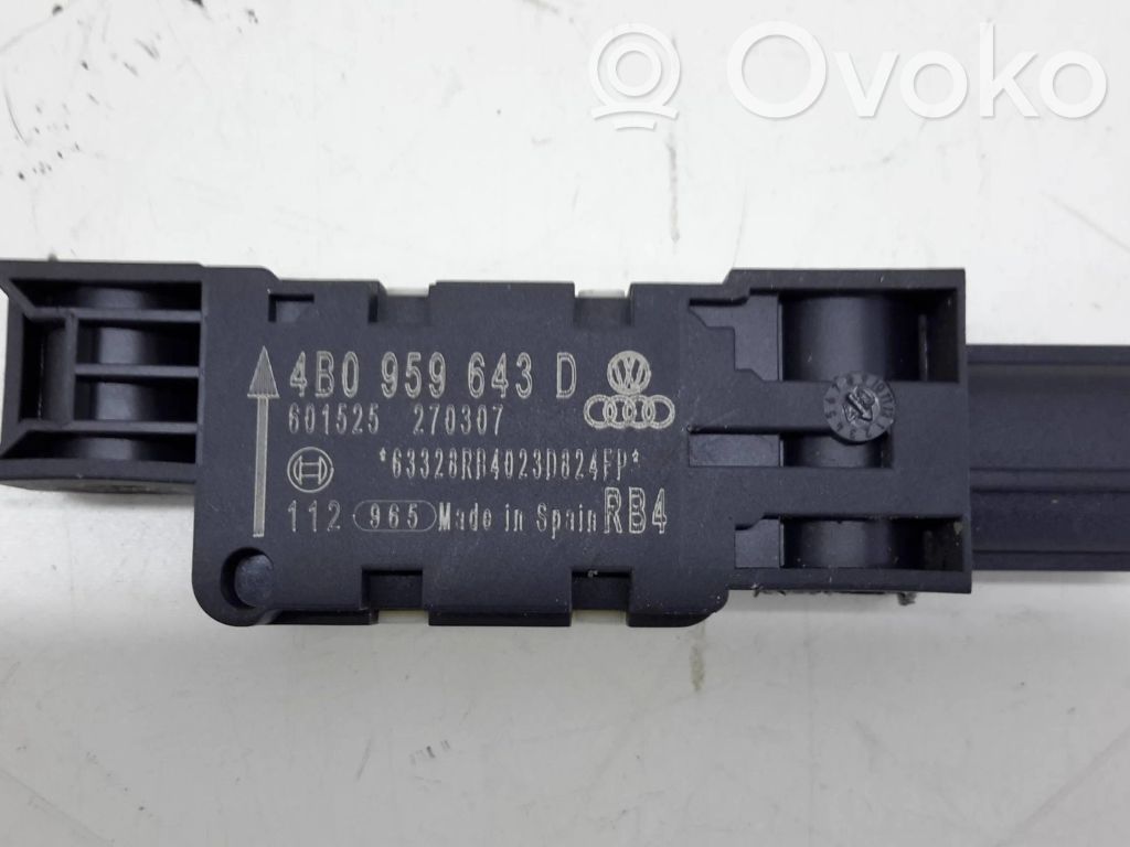 Airbag deployment crash/impact sensor   4B0959643D,601525,270307