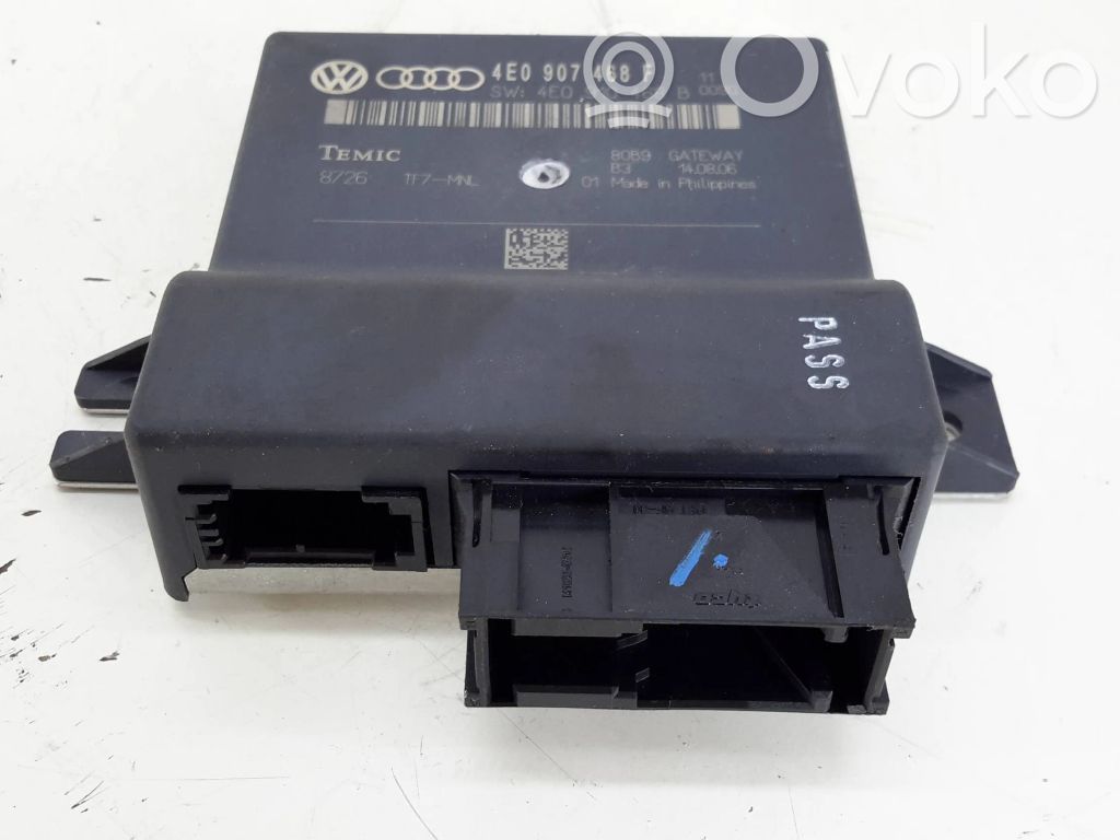 Other control units/modules   4E0907468F,4F0910468B