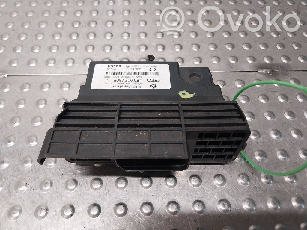 Other control units/modules   4F0907280E