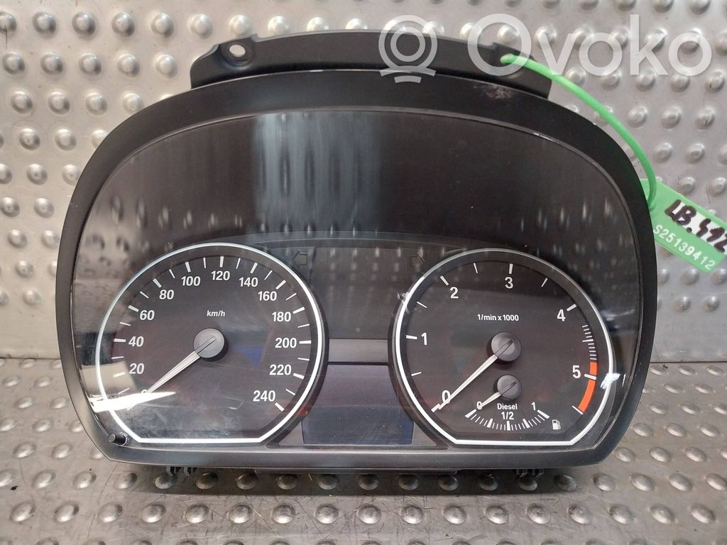 BMW 1 E81 E87 Speedometer (instrument cluster) 