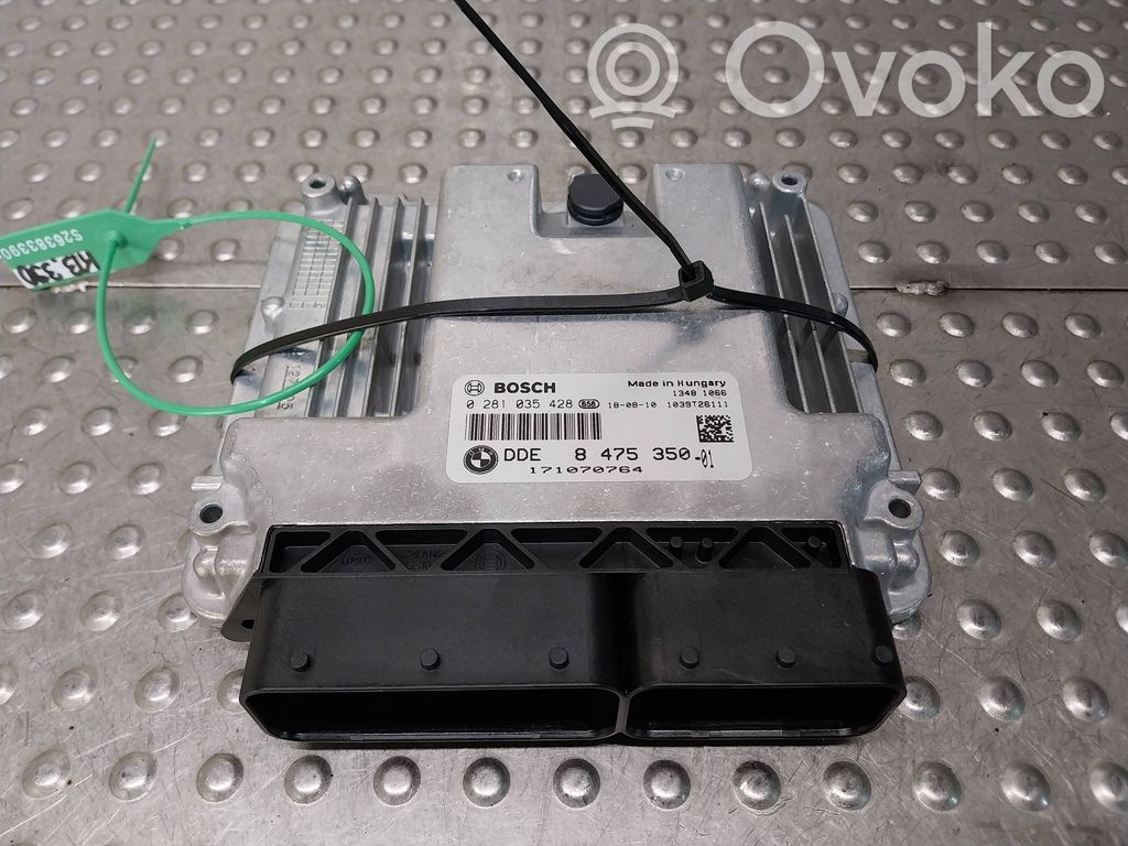 BMW 1 F20 F21 Engine control unit/module ECU 