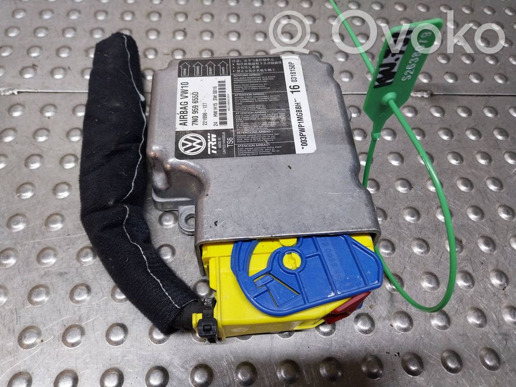 Seat Alhambra (Mk2) Airbag control unit/module 