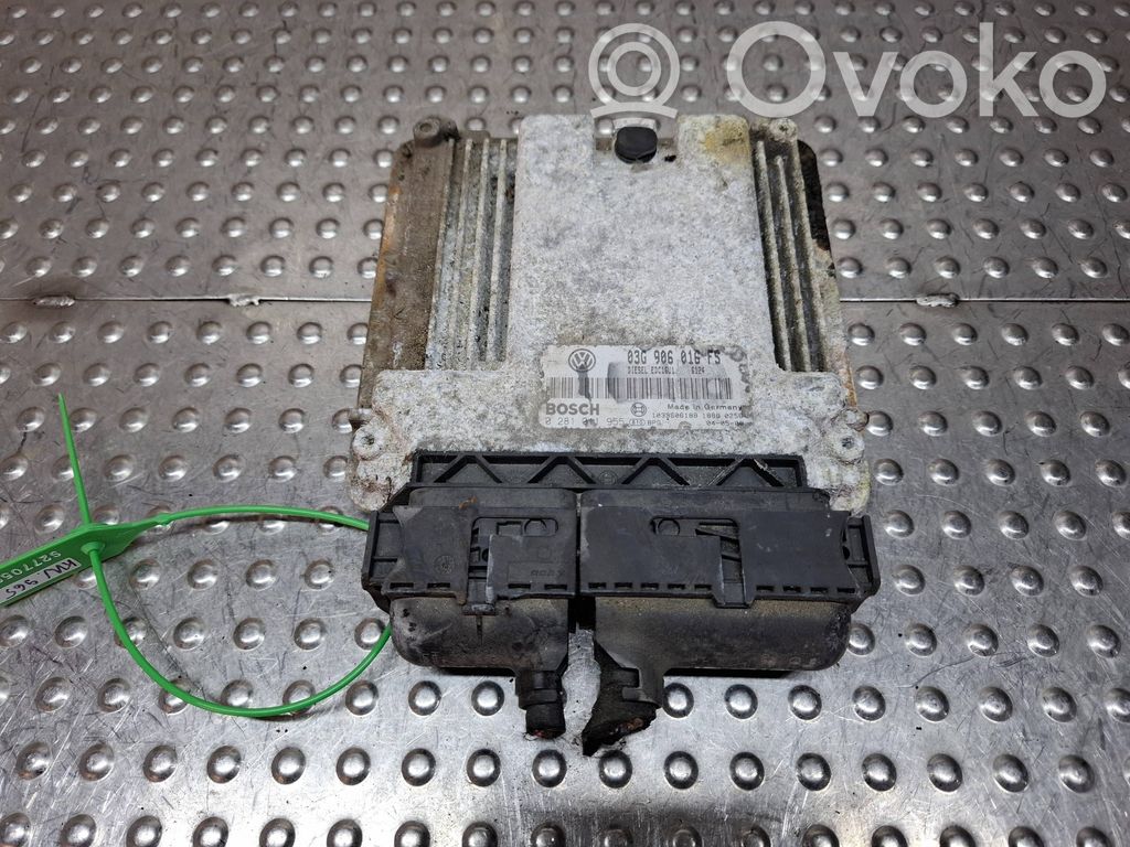 Engine control unit/module   S27705965,03G906016FS,0281011955