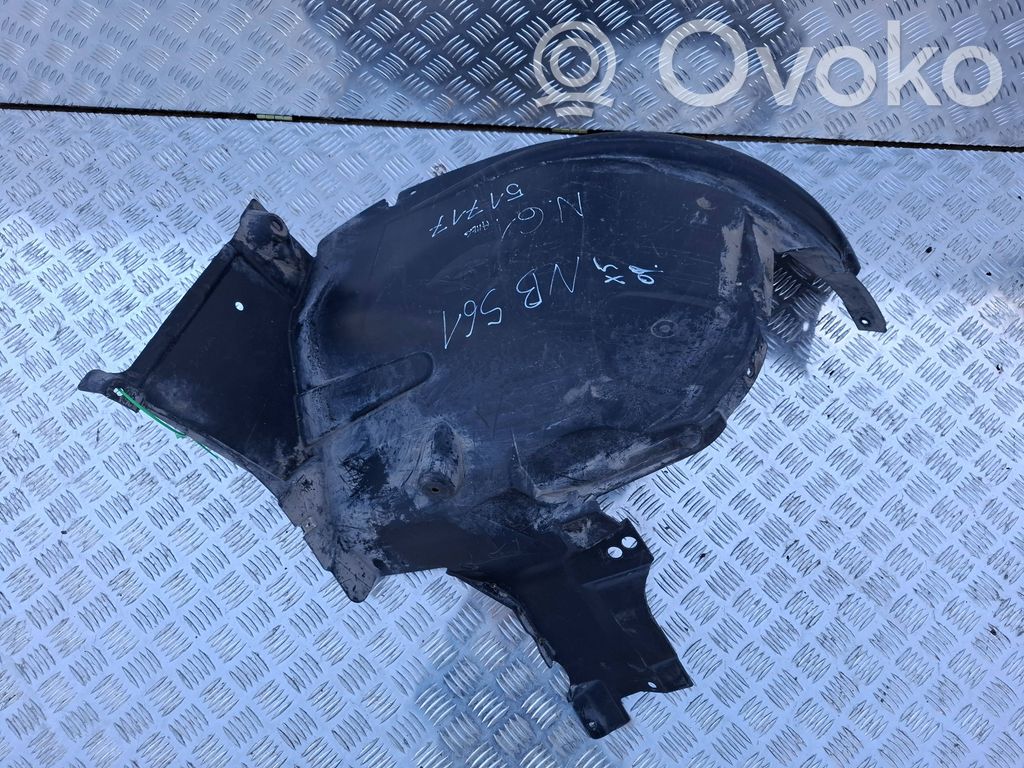 BMW X5 E70 Rivestimento paraspruzzi passaruota anteriore 