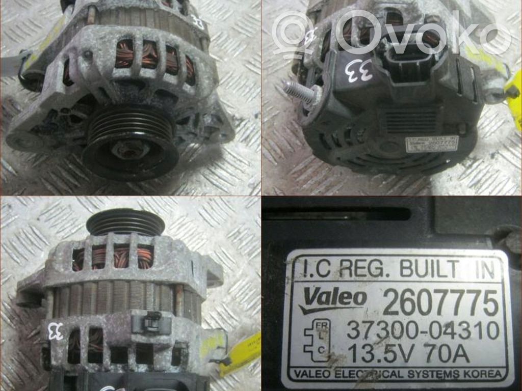 Hyundai i10 Ģenerators 
