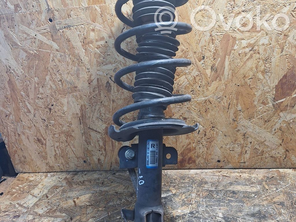 Mazda 2 Front shock absorber with coil spring 