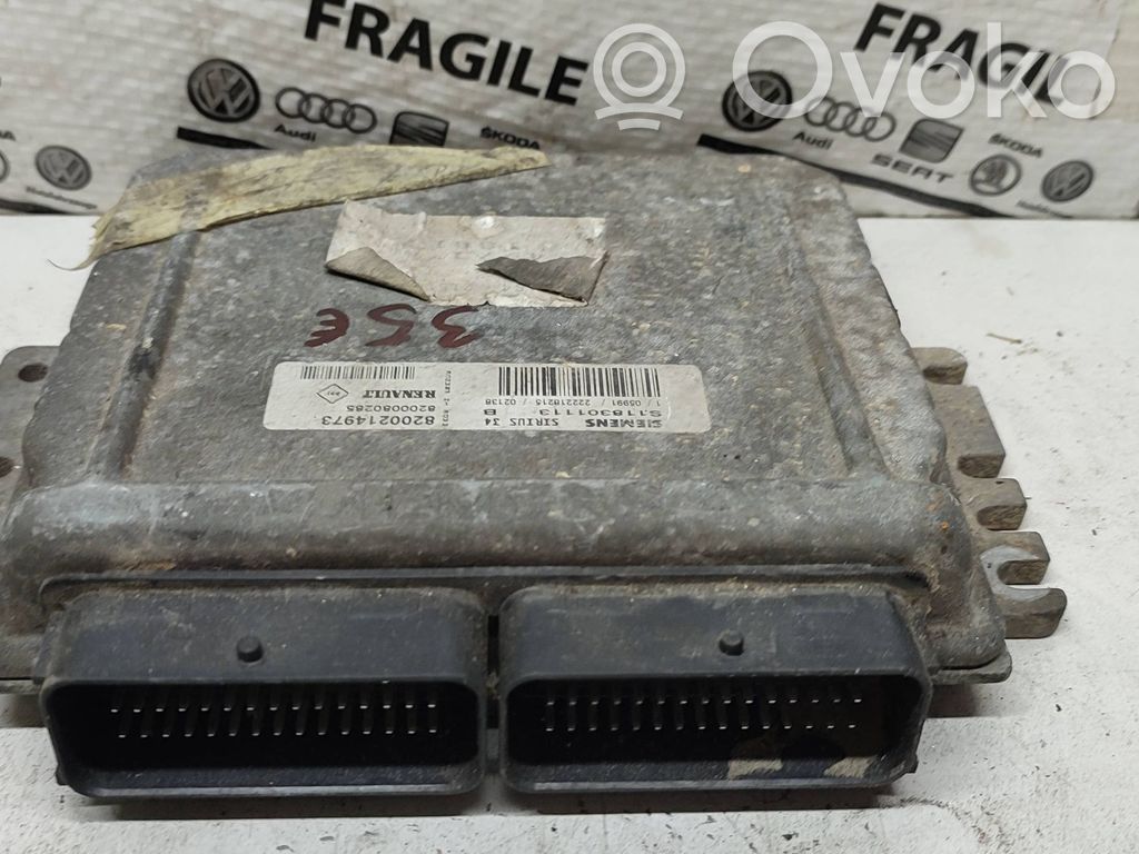 Engine control unit/module   8200214973,S118301113,8200080285