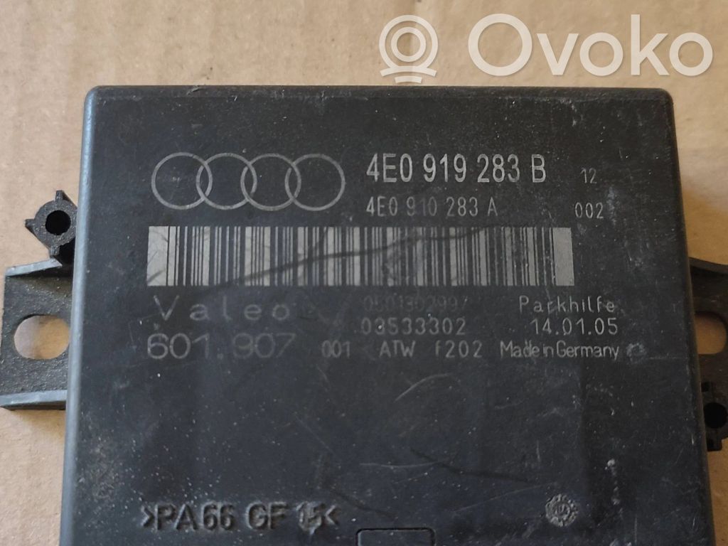 Audi A6 S6 C6 4F Parking PDC control unit/module 
