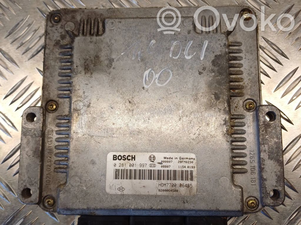 Renault Laguna I Engine control unit/module 
