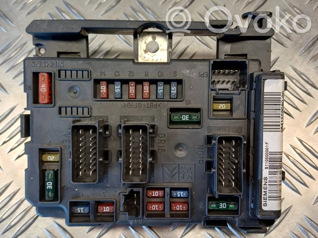 Citroen C5 Módulo de fusible 