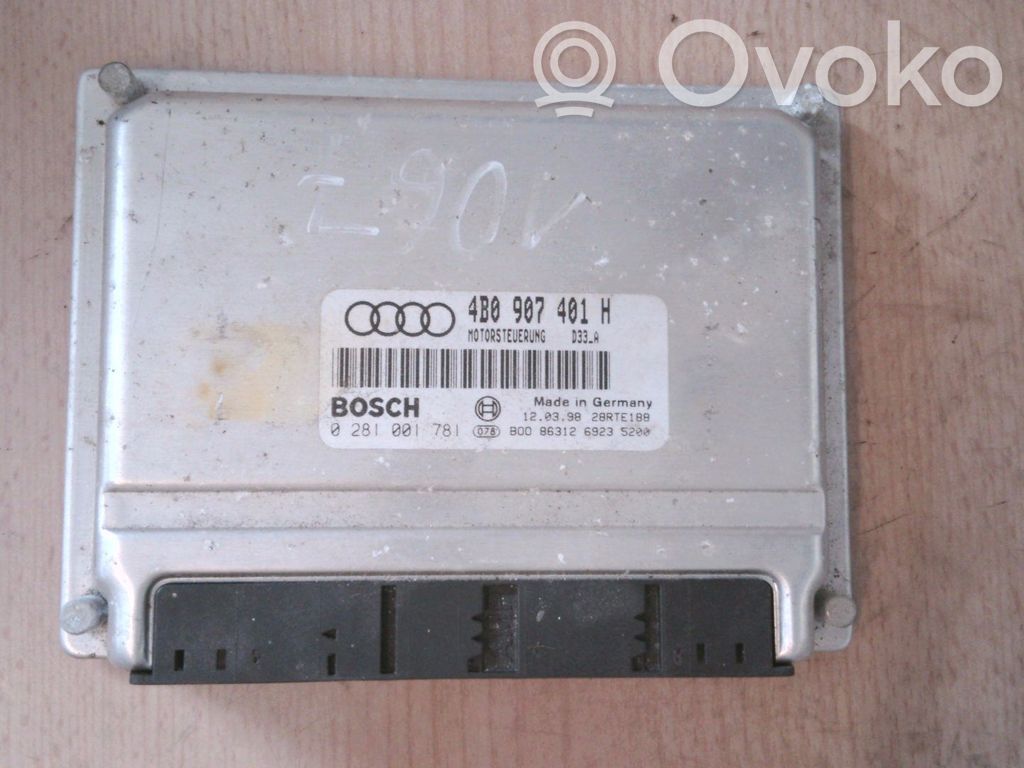 Audi A6 S6 C5 4B Engine control unit/module 