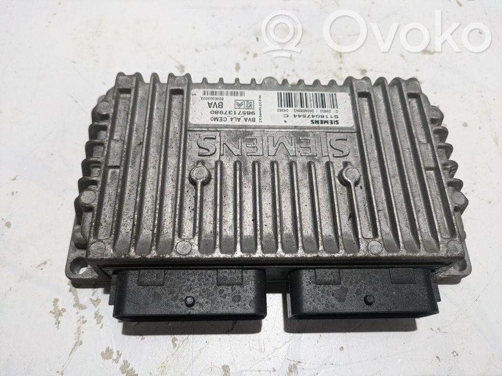 Peugeot 206 Unitate/modul de control motor 