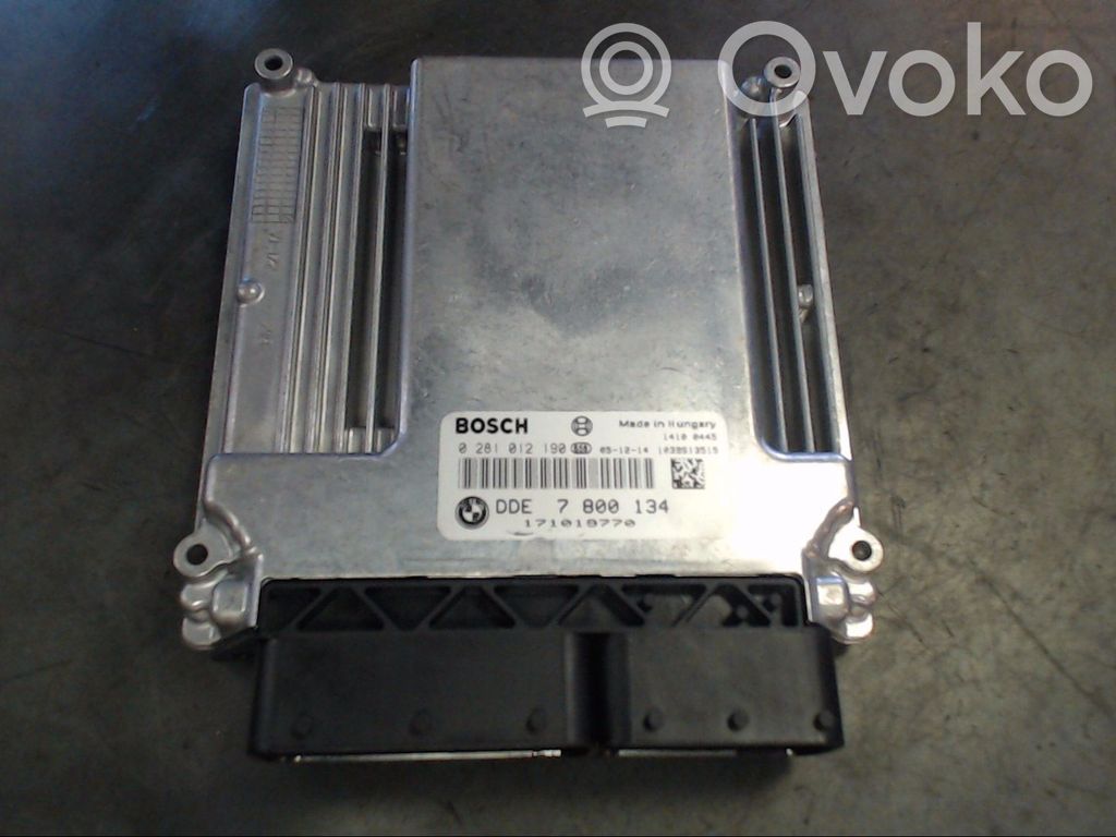 BMW 5 E60 E61 Engine control unit/module 