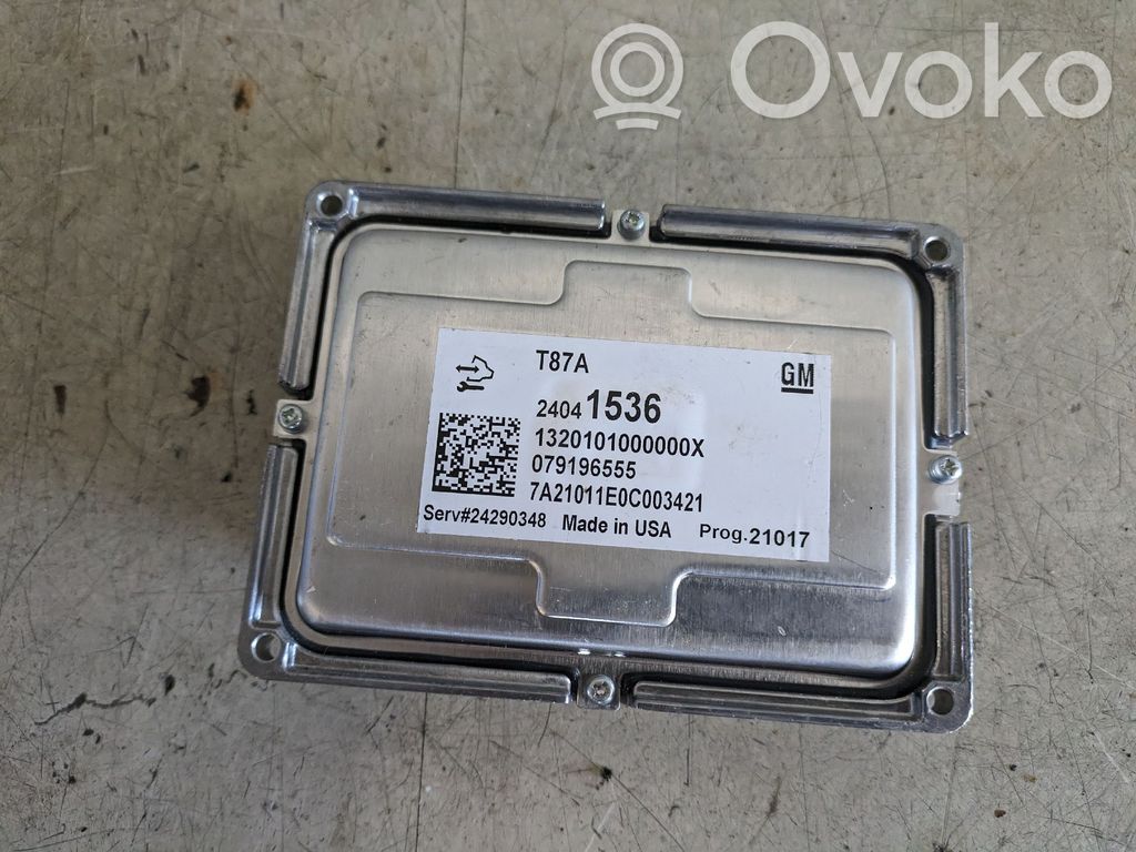 Opel Astra K Gearbox control unit/module 