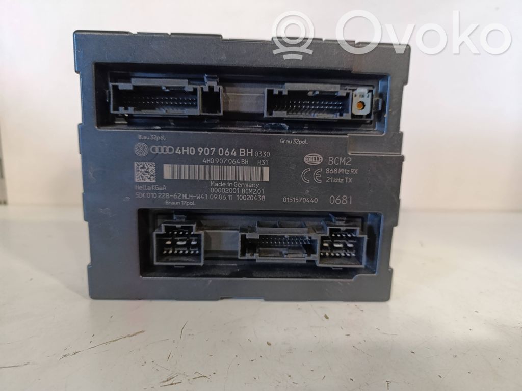 Audi A6 S6 C7 4G Moduł / Sterownik komfortu 