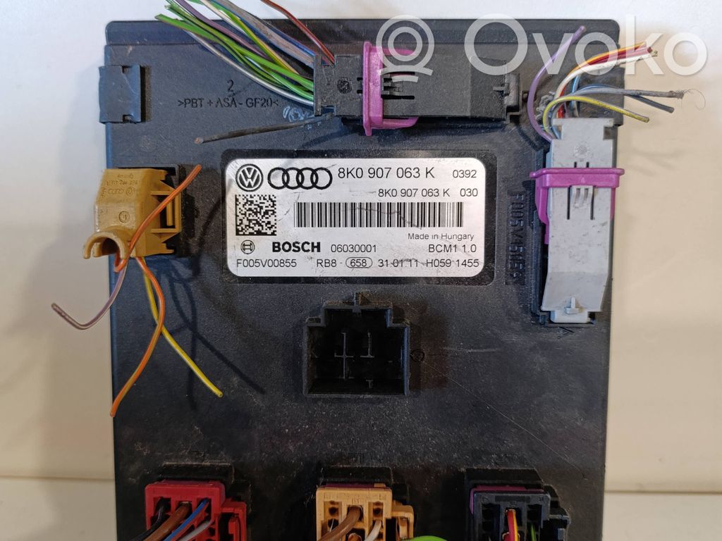 Audi A4 S4 B8 8K Modul confort 