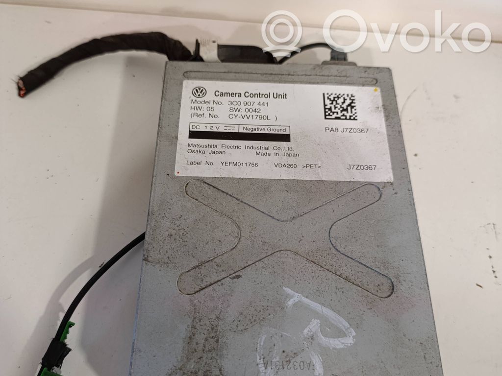 Volkswagen PASSAT B6 Camera control unit module 