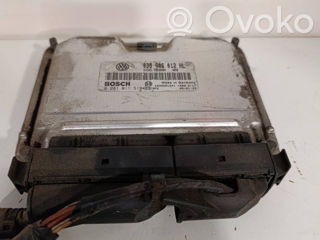 Engine control unit/module   038906012HL,1039S01941,0281011319