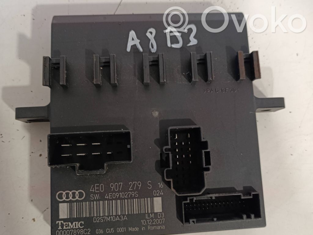 Comfort/convenience module   4E0907279S,00007898C2,4E0910279S