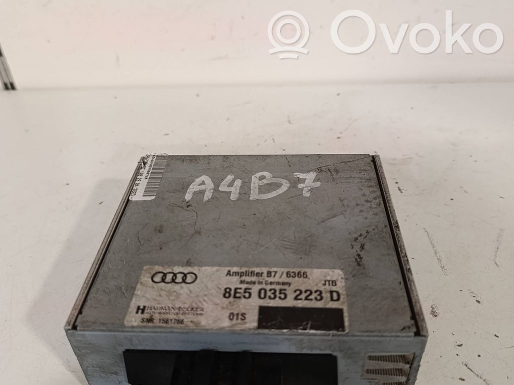 Audi A4 S4 B7 8E 8H Amplificator sunet 