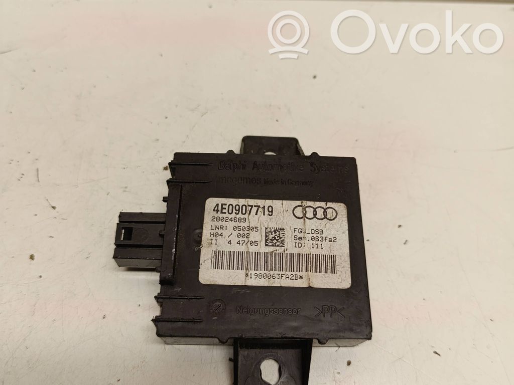 Audi A8 S8 D3 4E Unitate/modul control alarmă 
