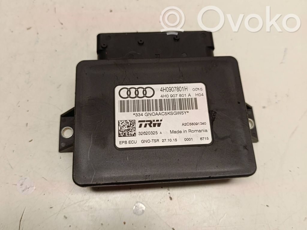 Module de commande de frein à main   4H0907801H,A2C58091740,4H0907801A,32620325A