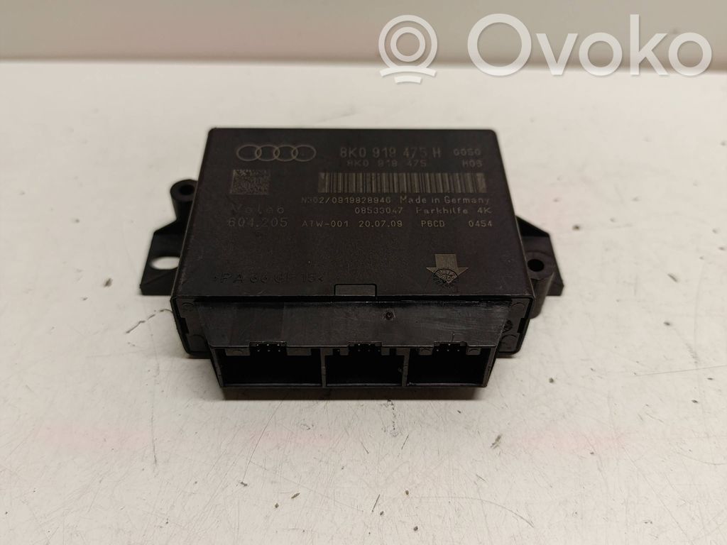 Audi A4 S4 B8 8K Pysäköintitutkan (PCD) ohjainlaite/moduuli 