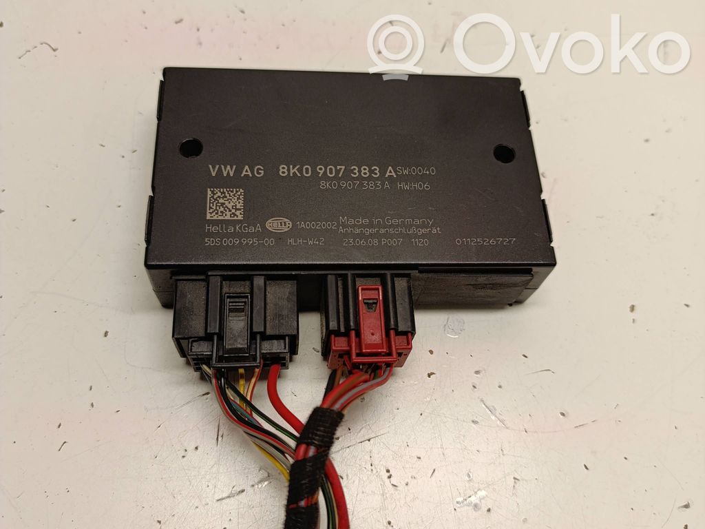 Audi A4 S4 B8 8K Module de contrôle crochet de remorque 