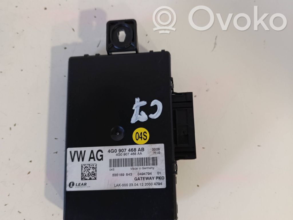 Módulo de control Gateway   4G0907468AB,4G0907468AA,0494794,535189843