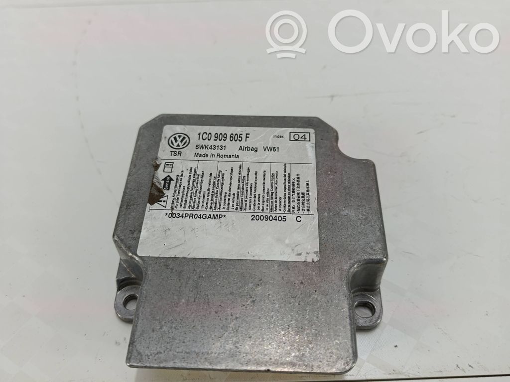 Skoda Fabia Mk2 (5J) Centralina/modulo airbag 