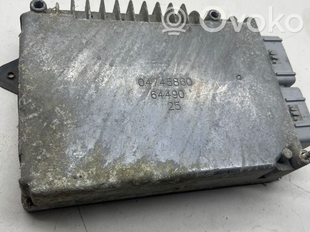 Engine control unit/module   04745860,64490