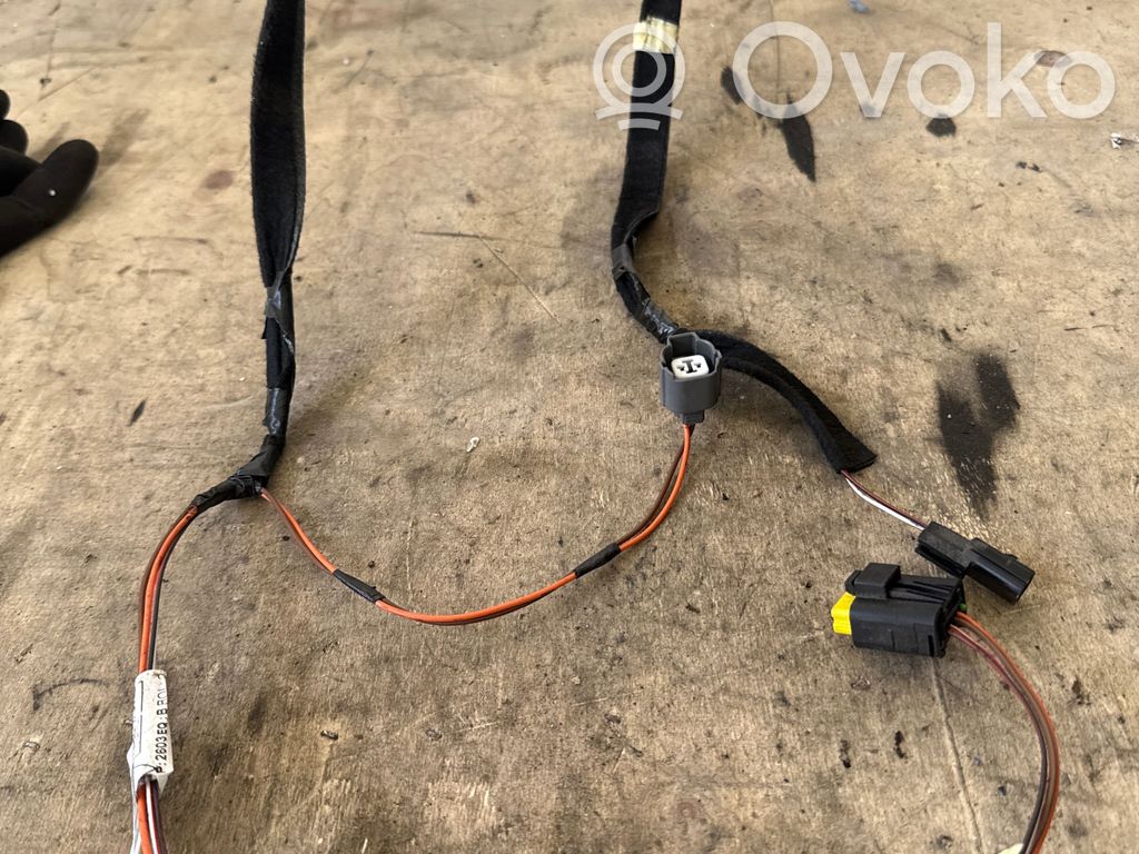 Renault Master III Cableado de puerta corredera 
