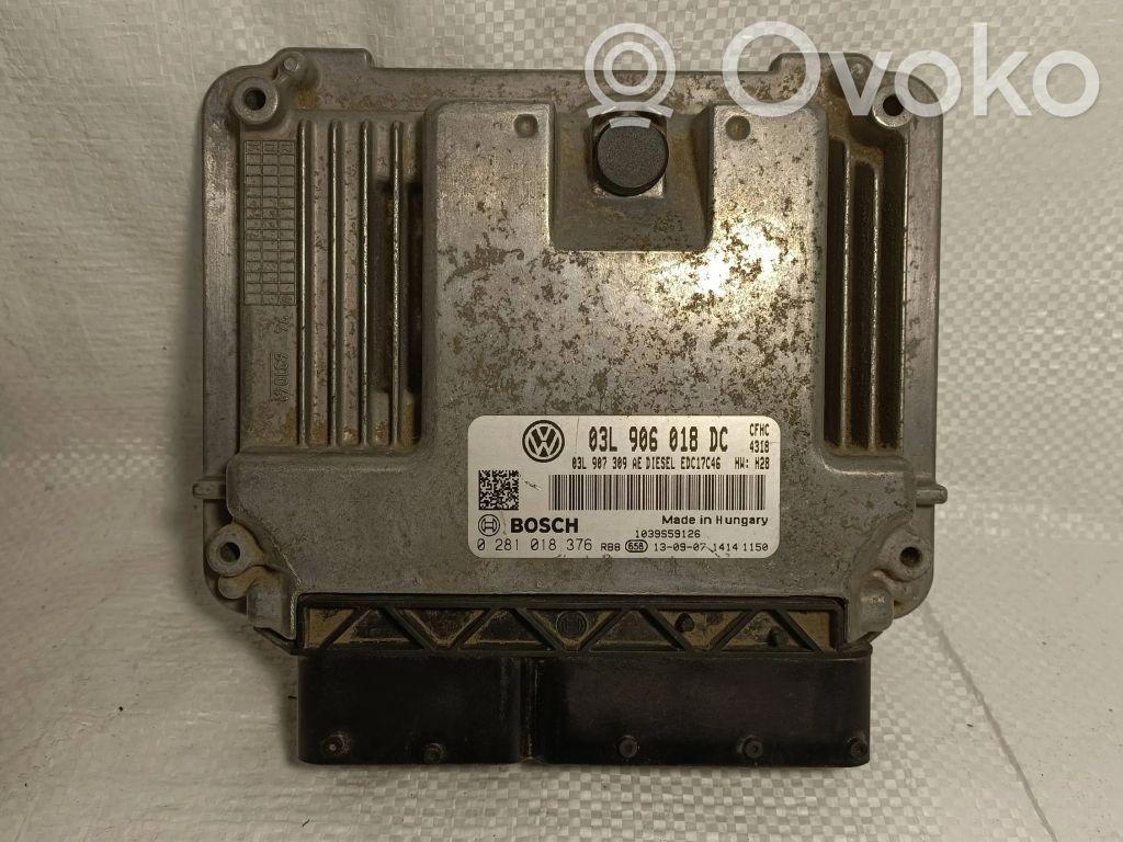 Volkswagen Caddy Sterownik / Moduł ECU 