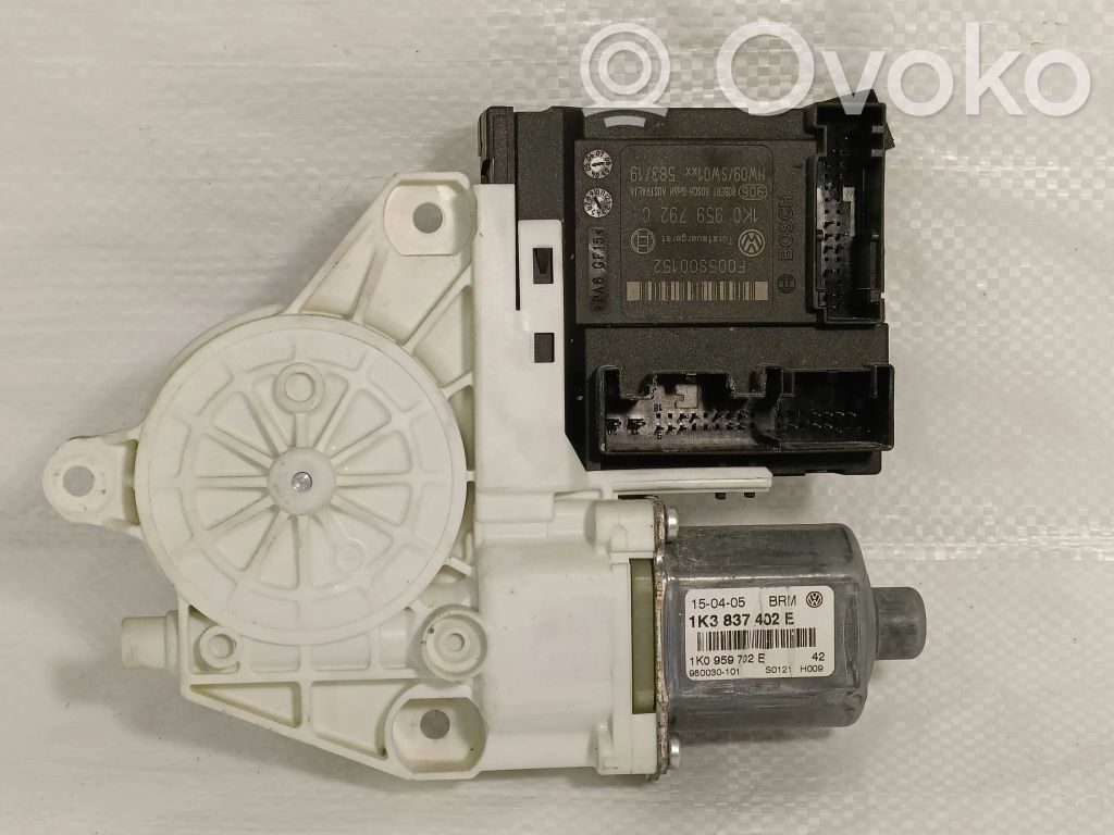 Volkswagen Golf V Silnik regulatora szyby drzwi przednich 