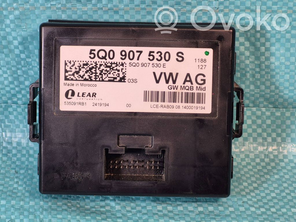 Gateway control module   5Q0907530S,5Q0907530E,535091RB1
