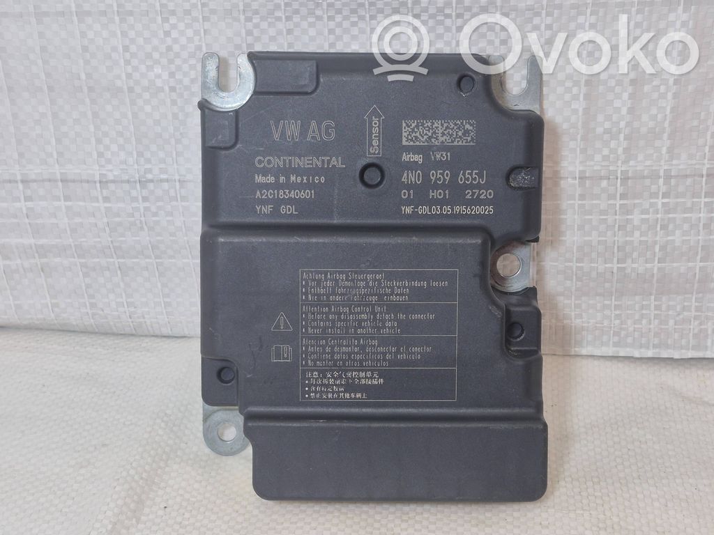 Airbag control unit/module   4N0959655J,2720,H012720,51915620025