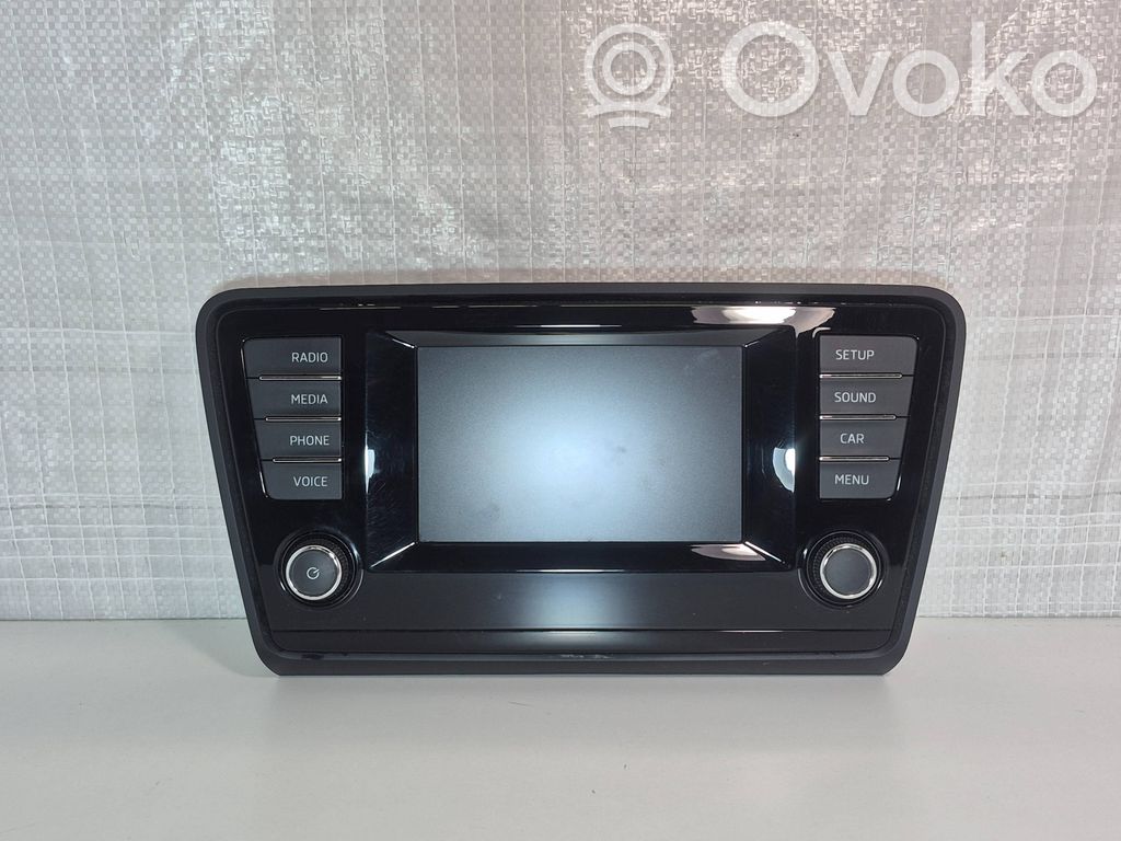 Skoda Octavia Mk3 (5E) Panel / Radioodtwarzacz CD/DVD/GPS 