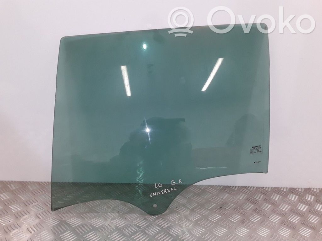 Renault Laguna II Rear door window glass 