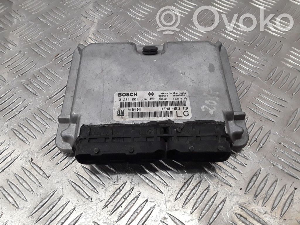 Opel Vectra B Engine control unit/module 