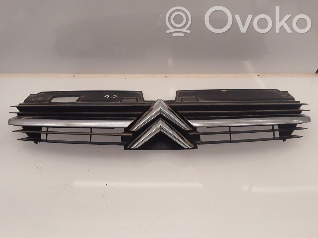 Citroen C5 Front bumper upper radiator grill 