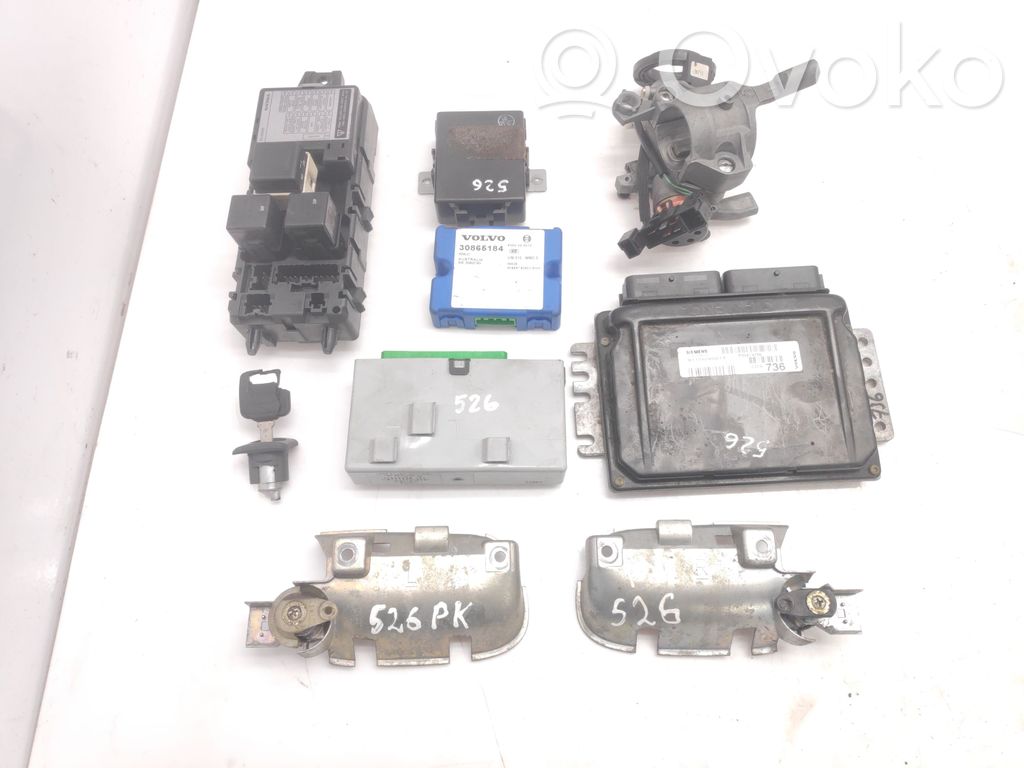 Volvo S40, V40 Kit cu ECU motor și set închidere uși 