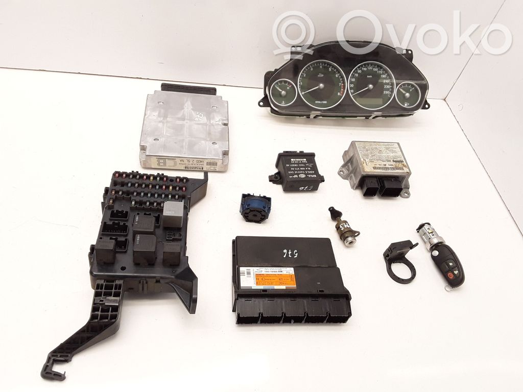 Jaguar X-Type Engine ECU kit and lock set 